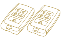 JLR Keys SW Spare Keys Icon